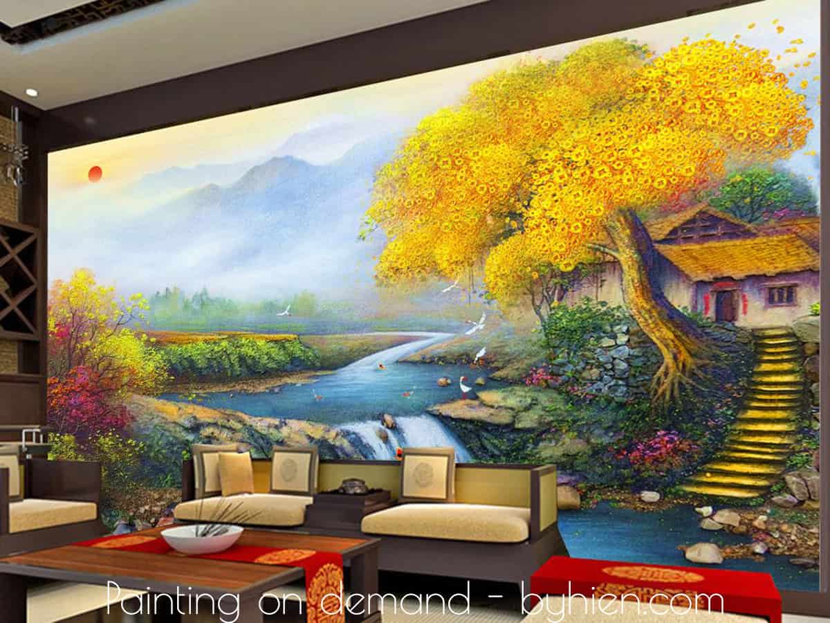 Feng Shui Paintings For Living Room, Entrance Feng Shui Paintings For Living Room